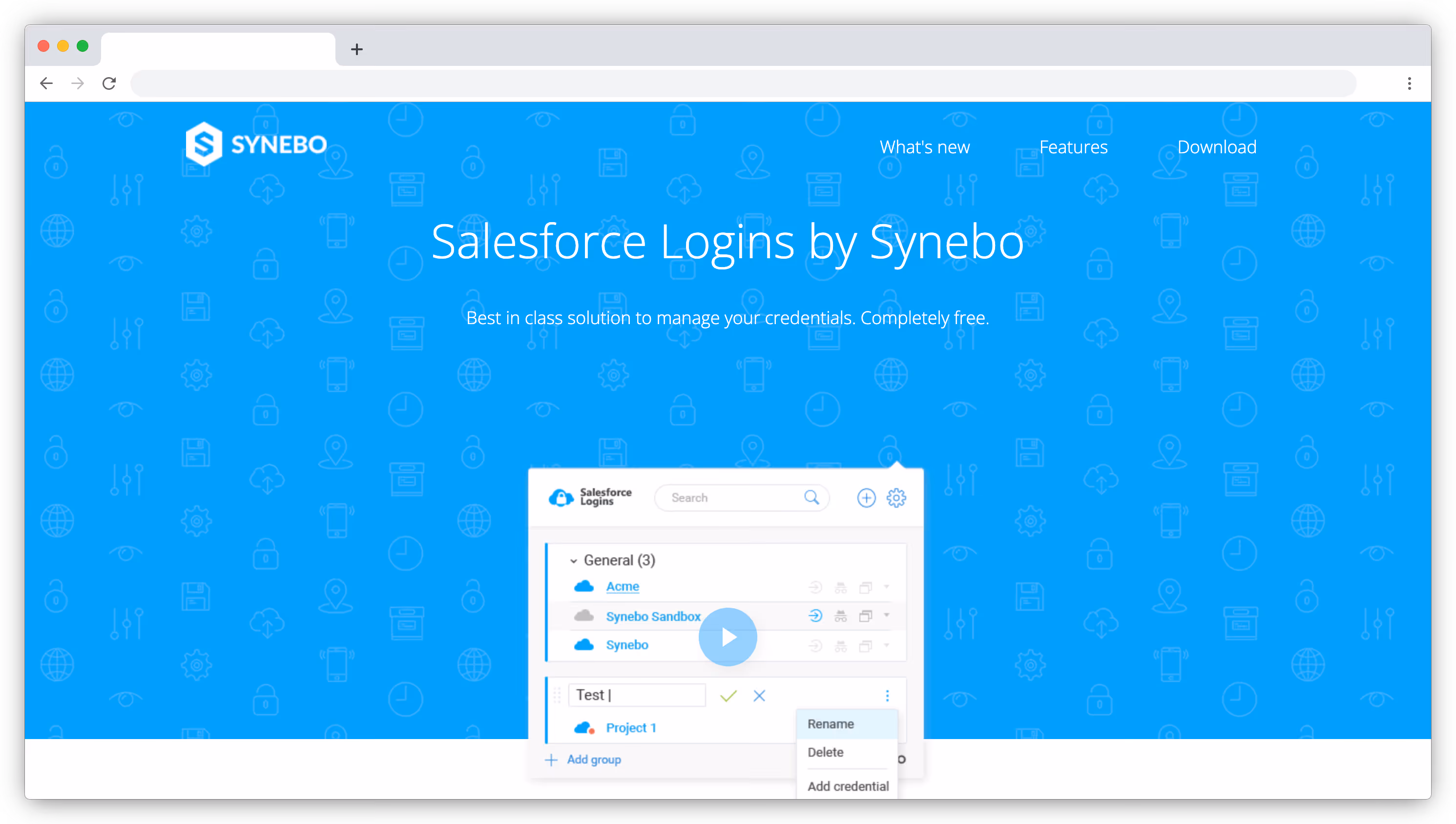Salesforce Logins by Synebo screenshot