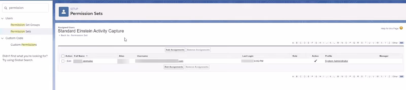 Einstein Activity Capture step 4