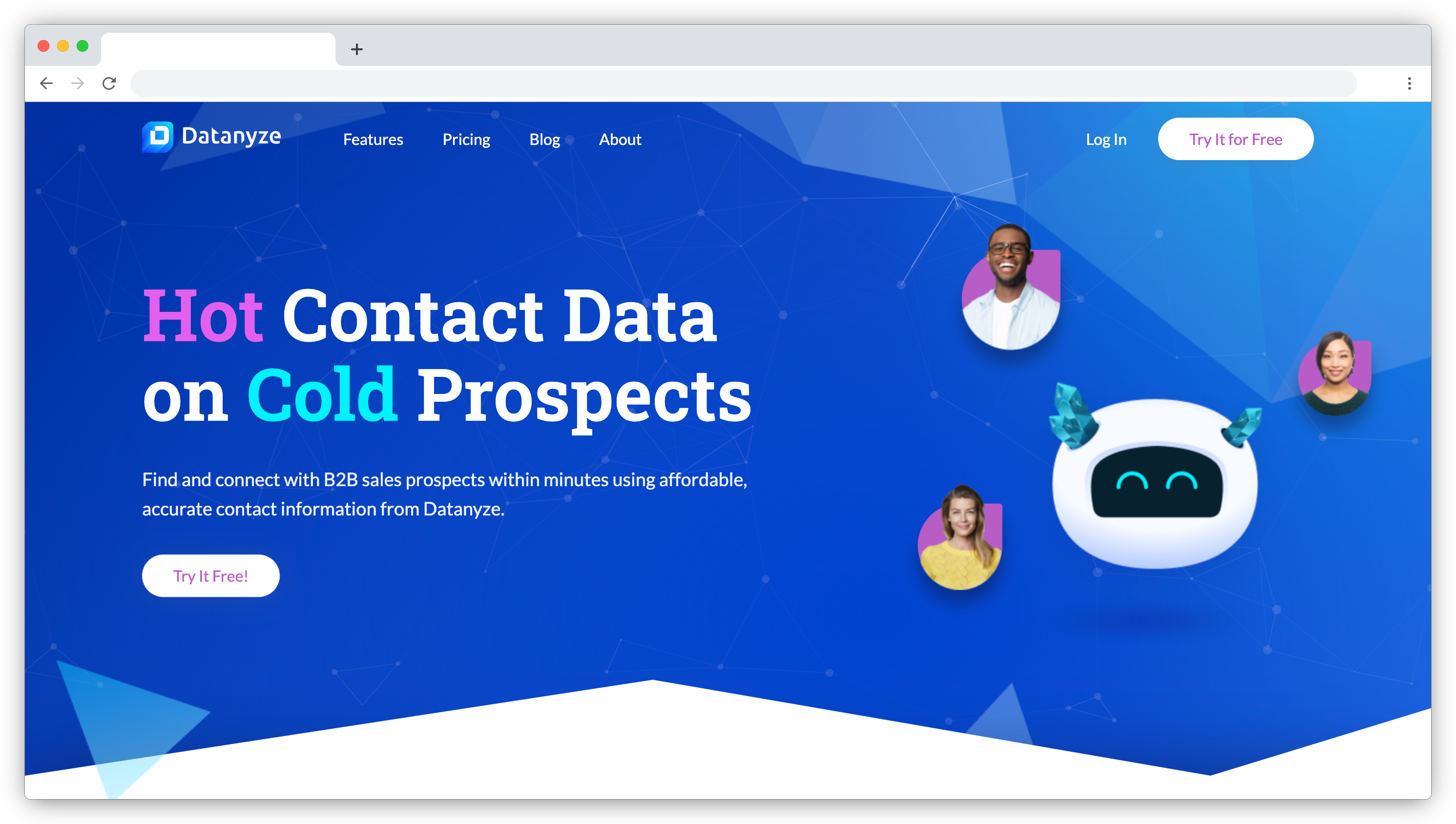 Datanyze screenshot