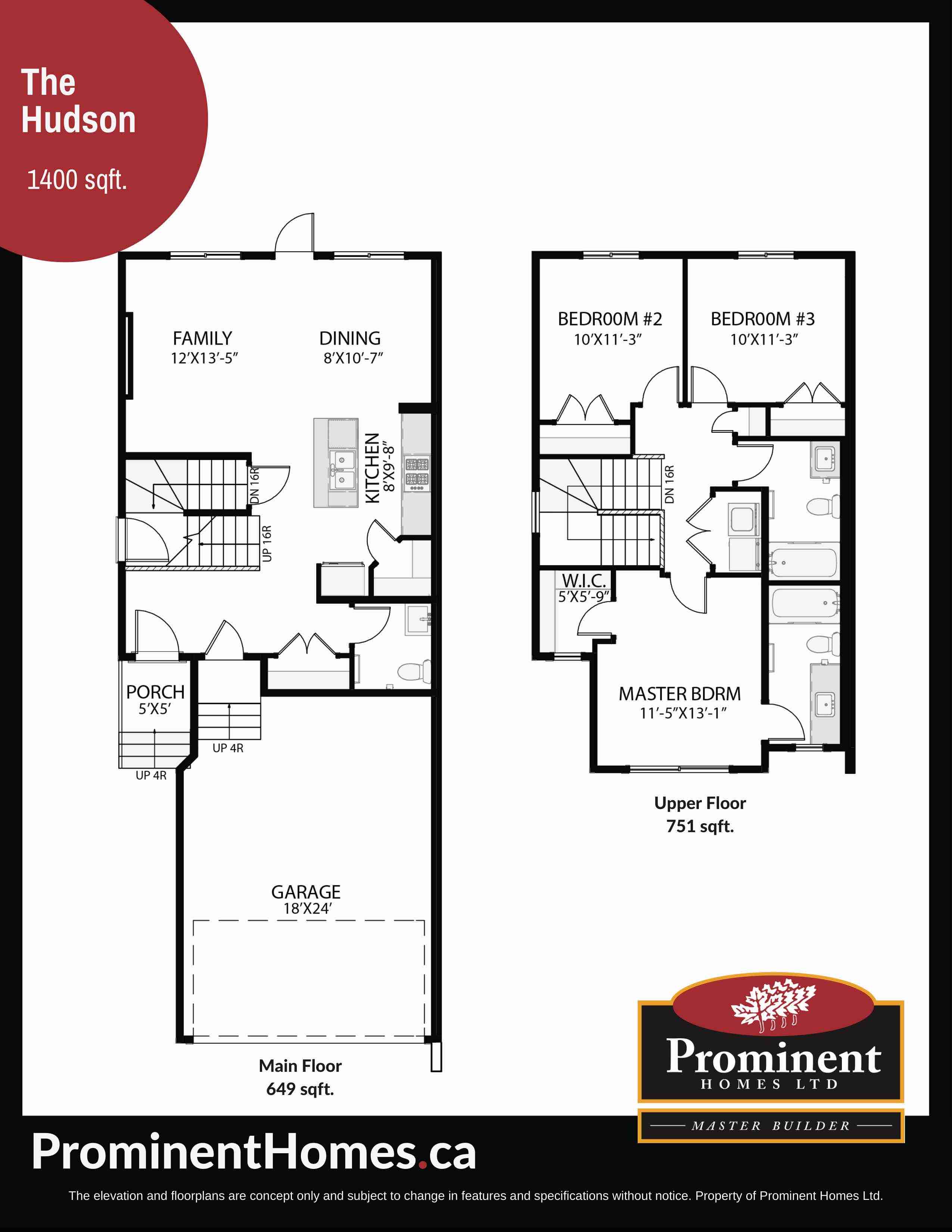 Prominent Homes Floor Plan