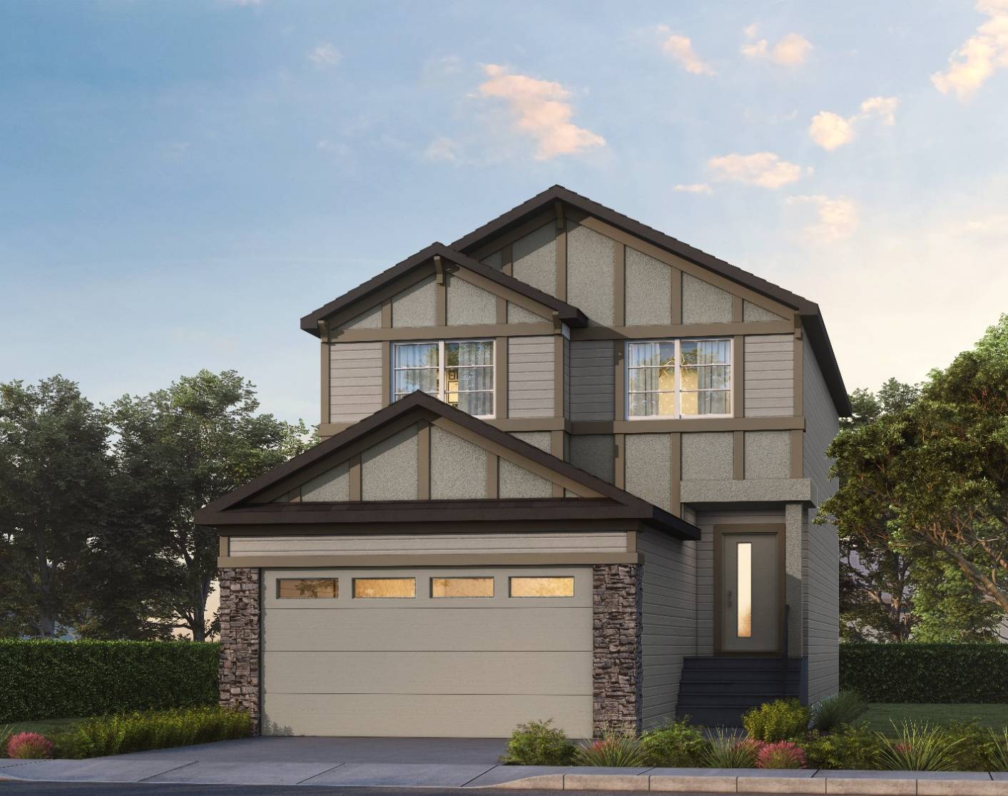 Exterior of a New Home in Heartland
