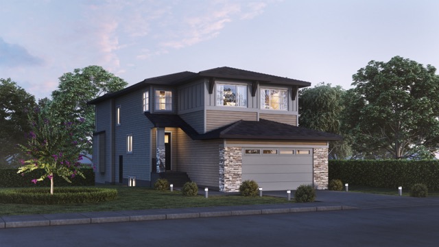 Exterior of a New Home in Heartland