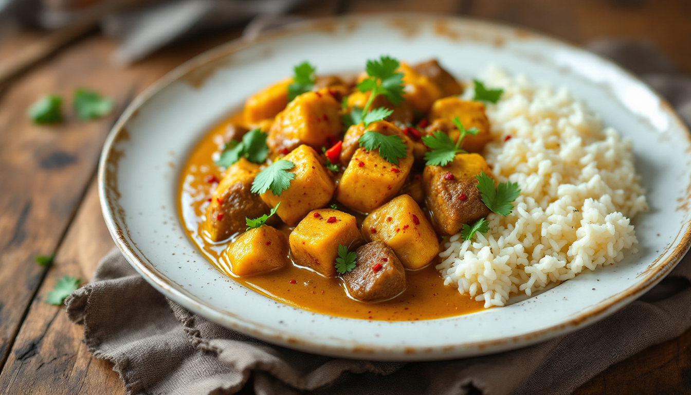 Spiced Veal Curry