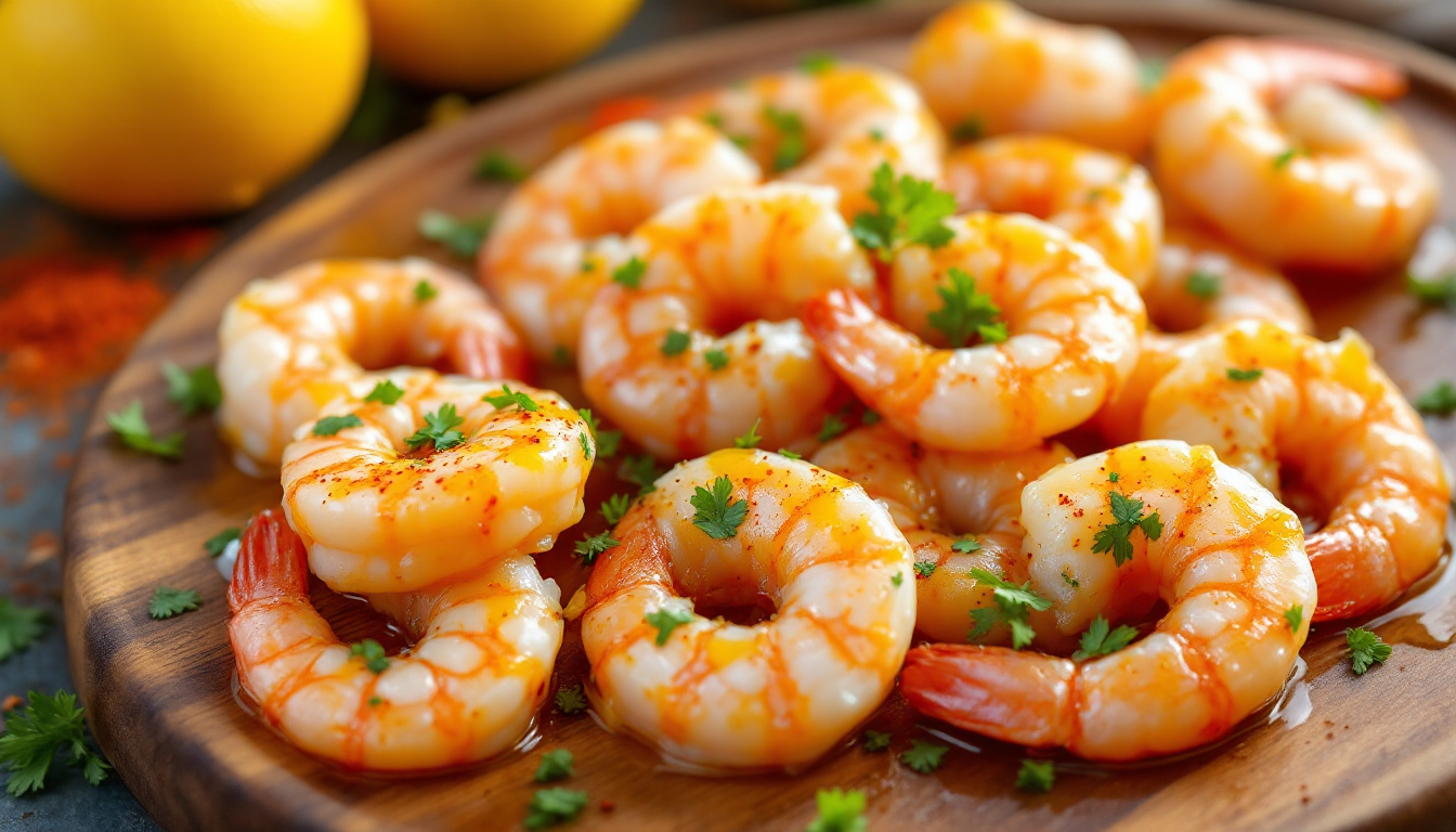 Cajun Lemon Herb Shrimp