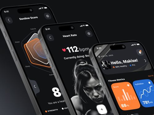 strangehelix.bio | Product | sandow UI Kit: AI-Driven Fitness ...