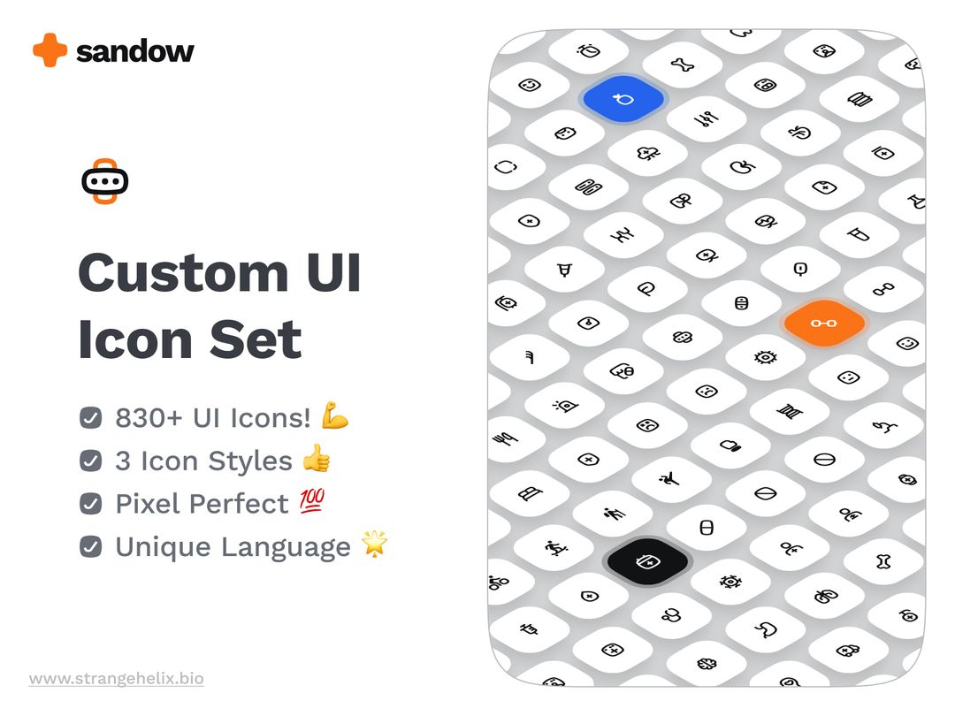strangehelix.bio | Product | sandow UI Kit: AI-Driven Fitness ...