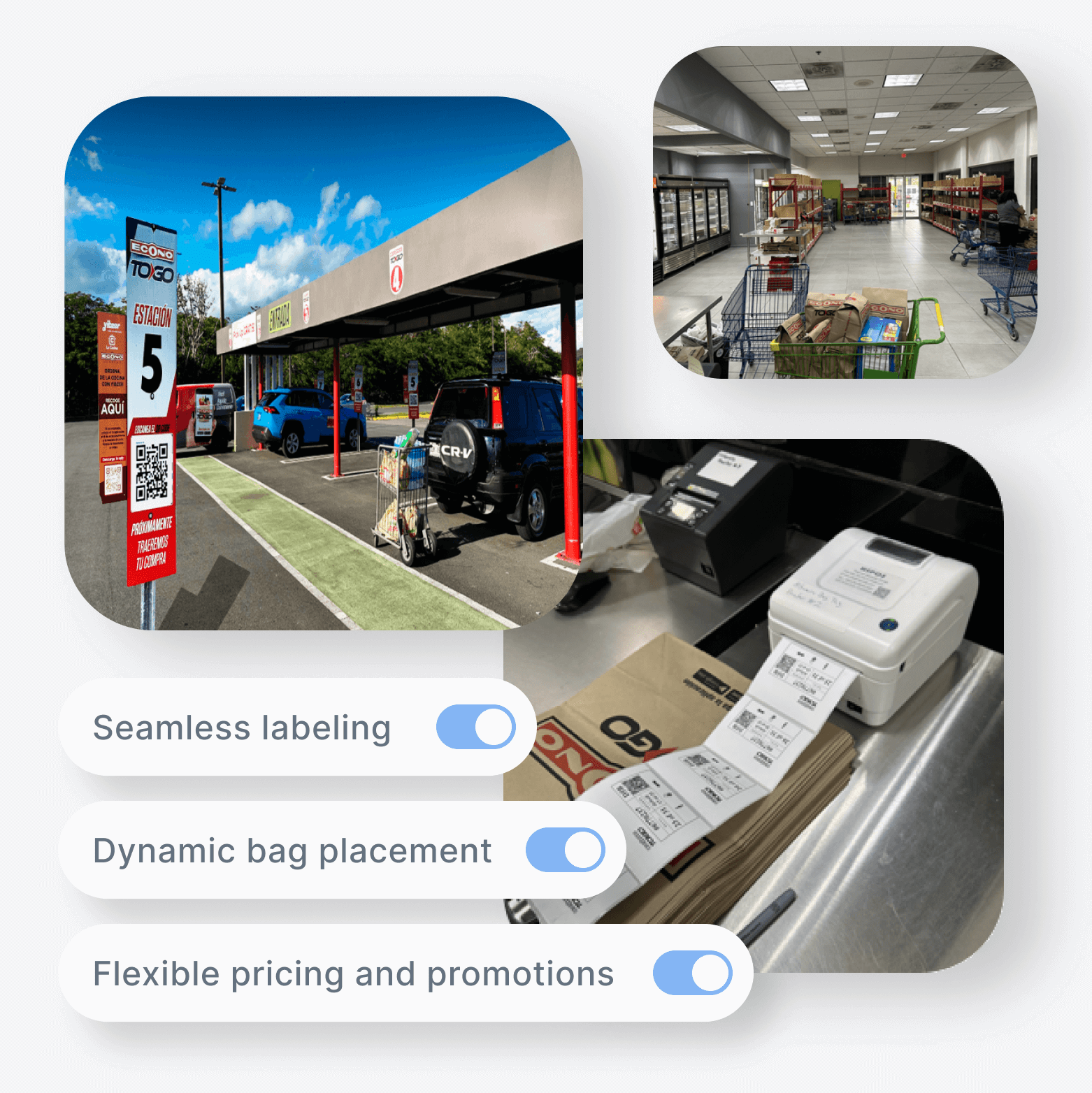 Econo store, the process of operation