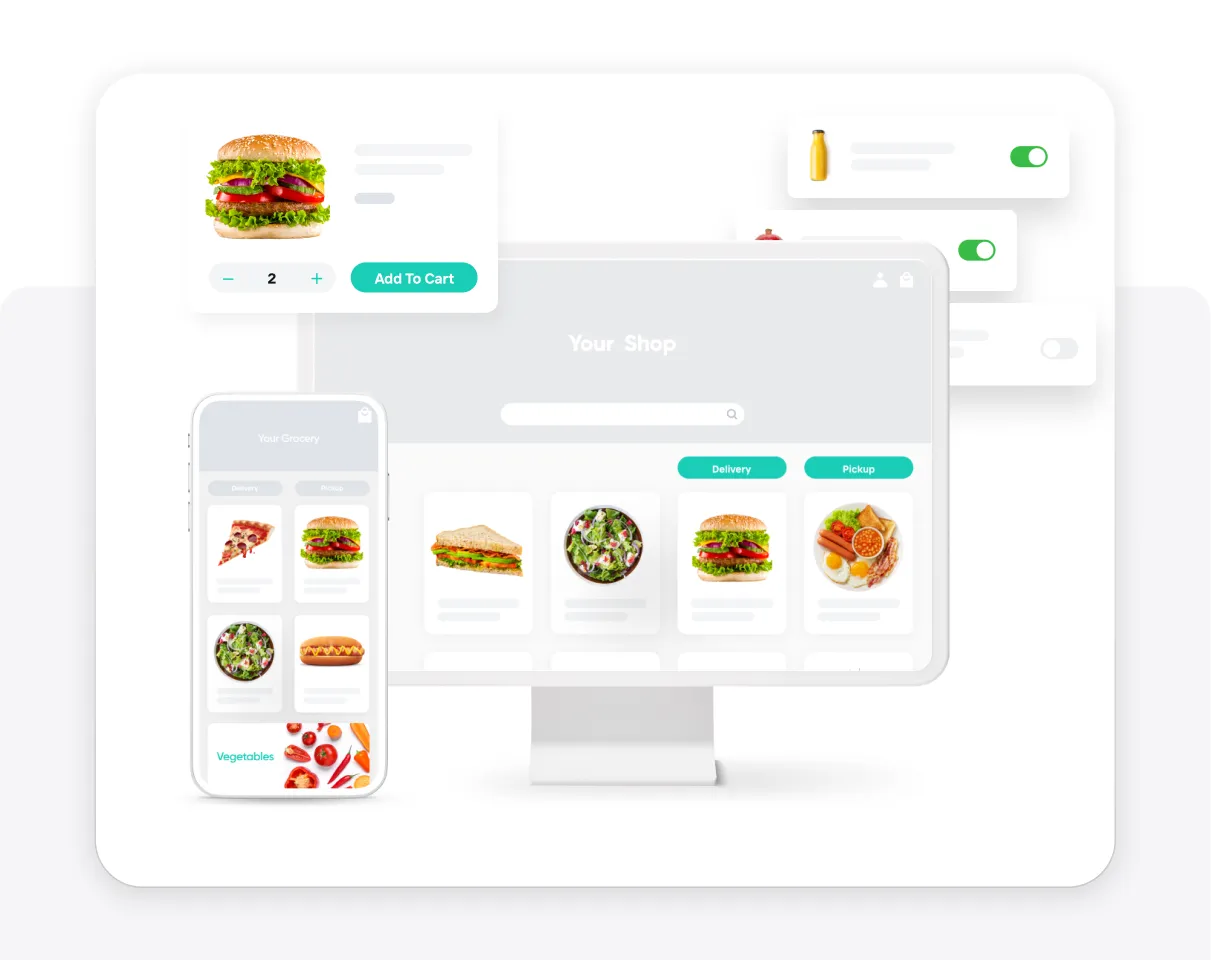 internet store interface