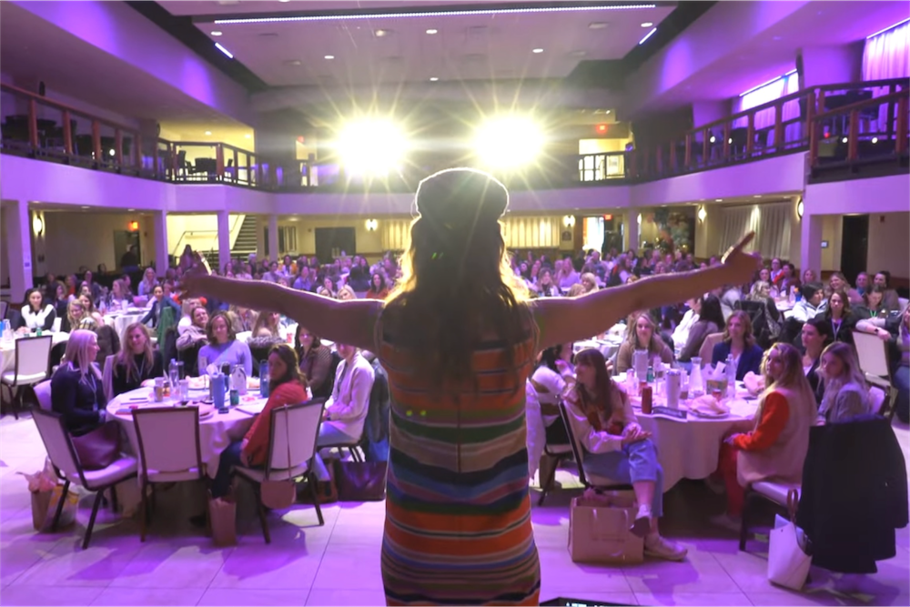 Speaking performance.