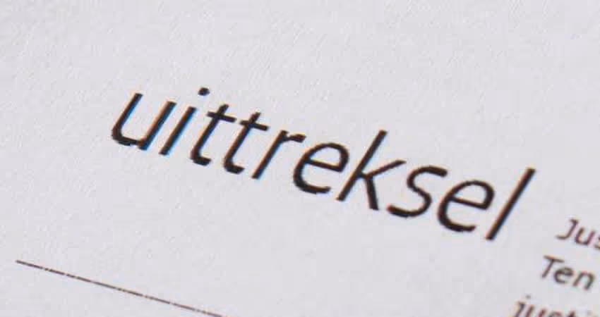 Uittreksel strafregister