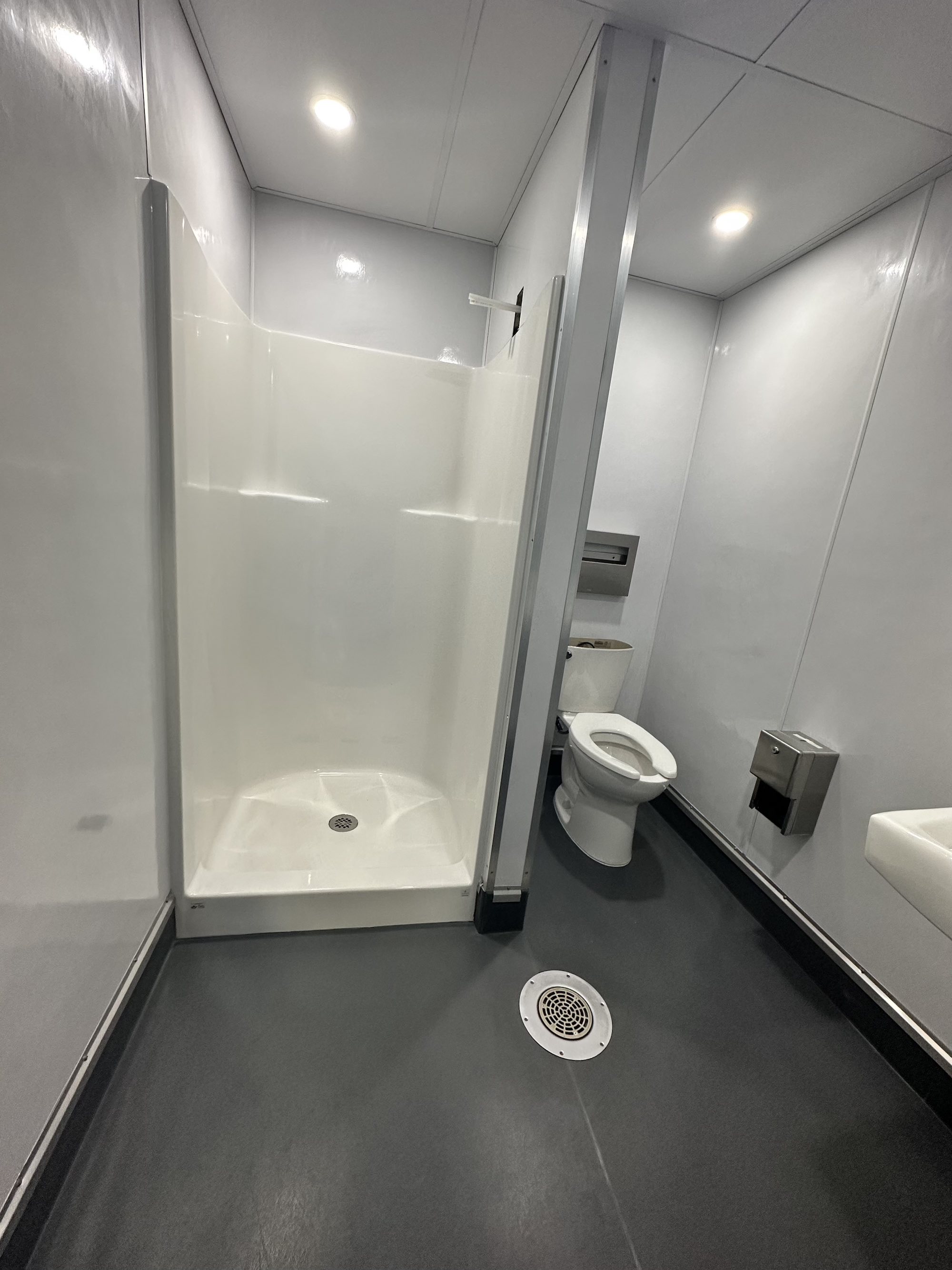 shipping container showers