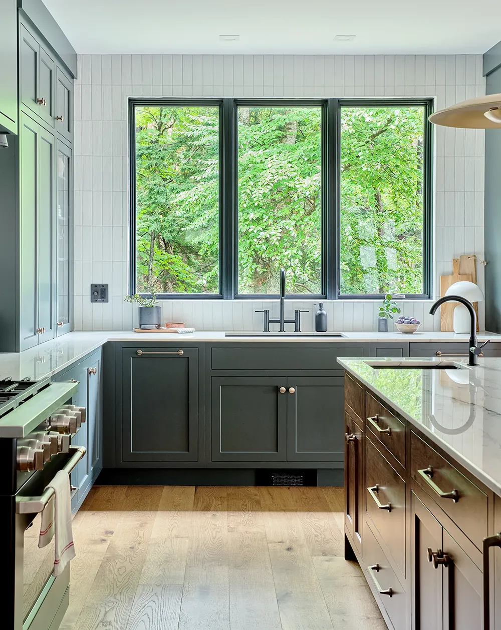 Cedarbank residential project photo of kitchen interior design in Halifax Nova Scotia.