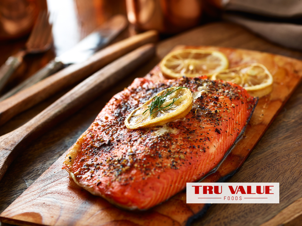 Cedar-Planked BC Salmon for Father's Day