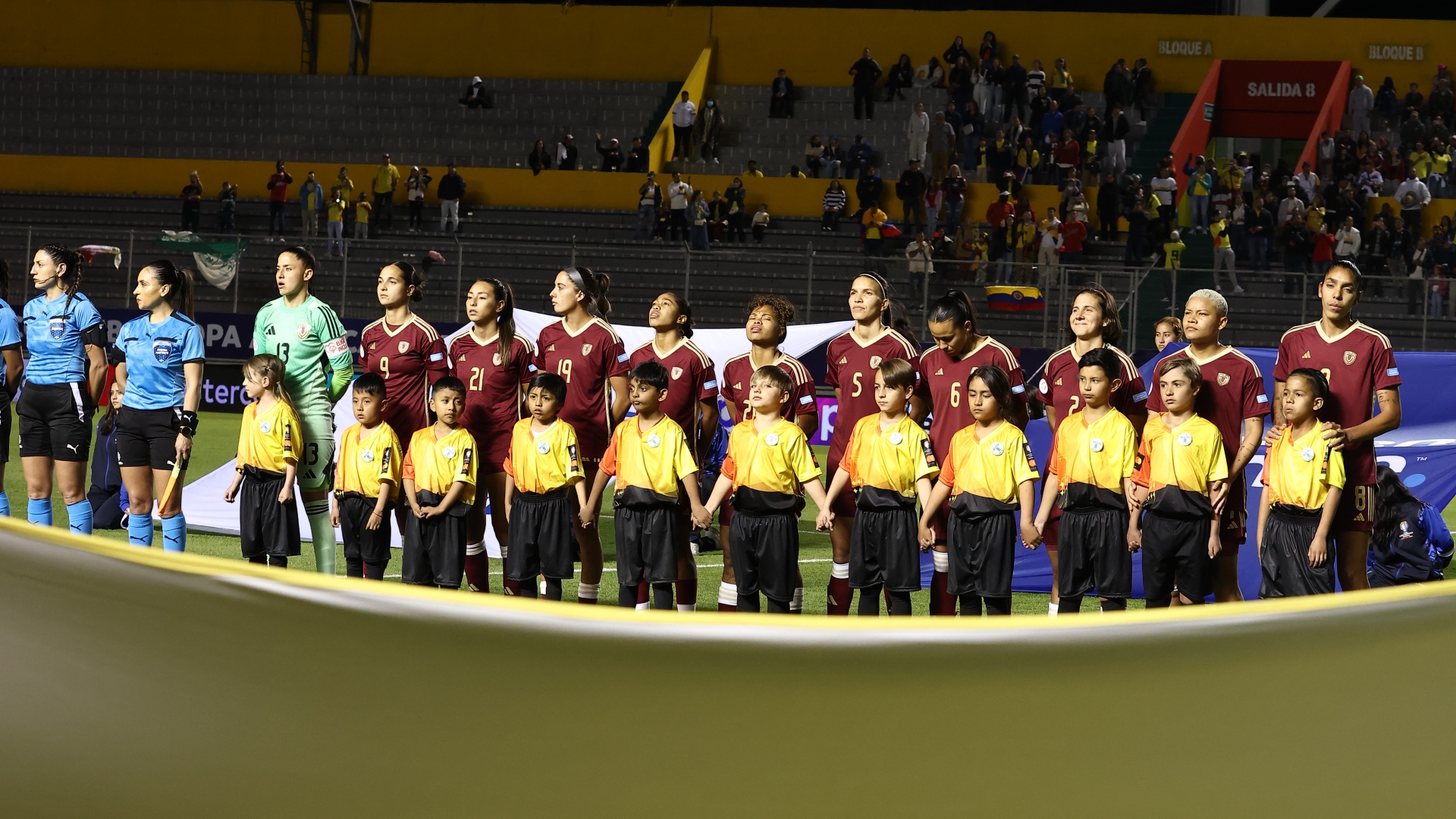 LA VINOTINTO IGUALÓ FRENTE A COLOMBIA Y SUMA SU PRIMER PUNTO EN LA COPA AMÉRICA FEMENINA