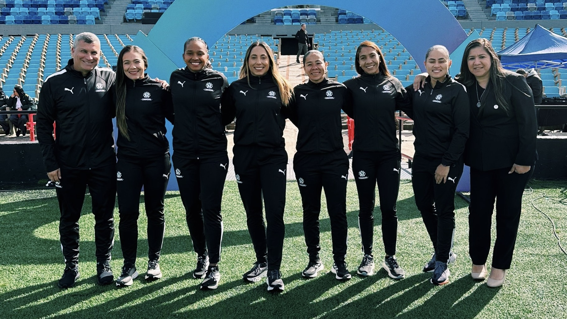 SEXTETO ARBITRAL FEMENINO VENEZOLANO DIRIGIÓ EL URUGUAY VS ARGENTINA EN LA LIGA DE NACIONES FEMENINA 