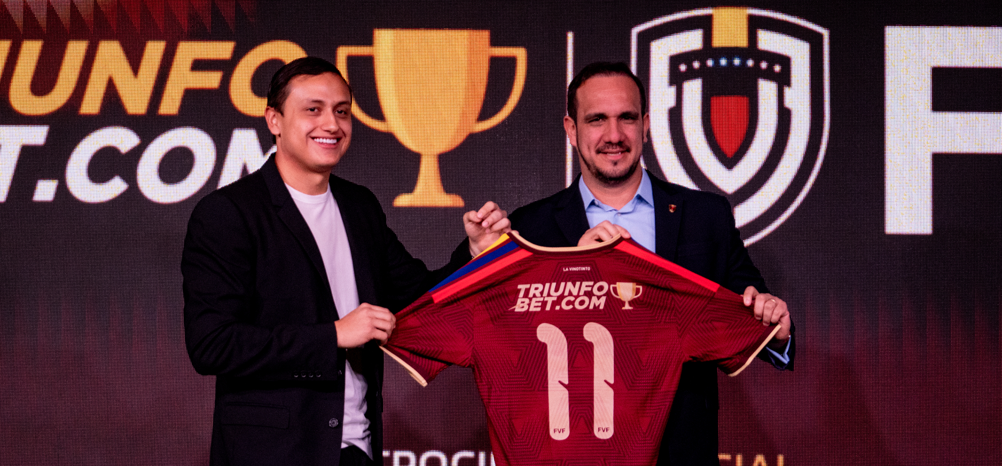 TRIUNFOBET SE UNE A LA FVF EN UNA ALIANZA ESTRATÉGICA EN APOYO AL PROYECTO DEPORTIVO FEDERATIVO Y COMO PATROCINANTE DE LAS 17 SELECCIONES 