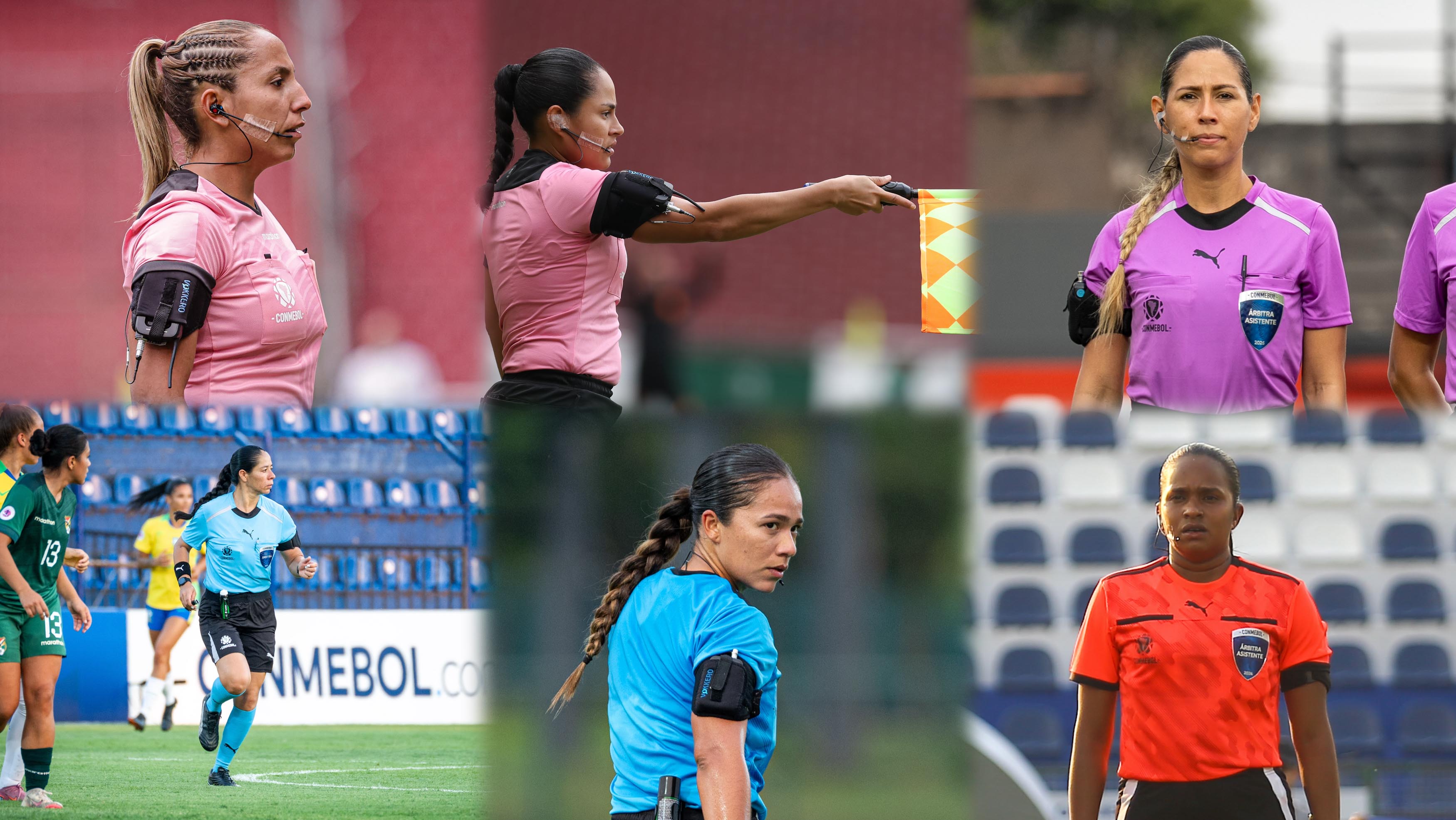 SEIS ÁRBITRAS VENEZOLANAS PROTAGONIZAN DESIGNACIÓN EN LA CONMEBOL LIGA DE NACIONES FEMENINA