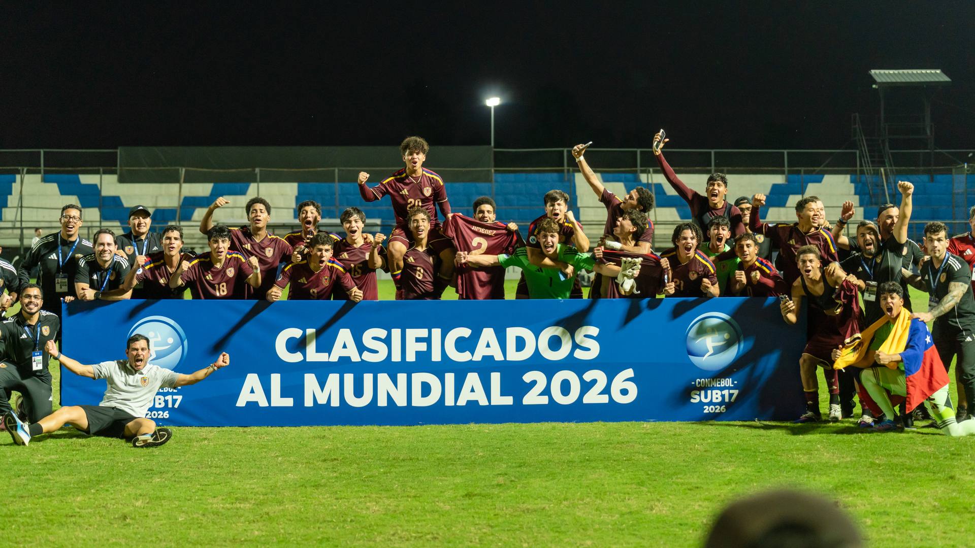 LA VINOTINTO SUB17 SELLÓ SU BOLETO A CATAR 2026