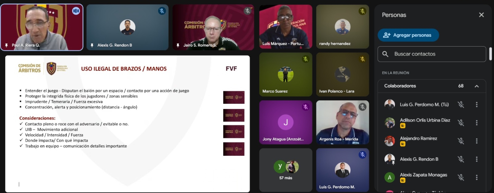 LA FEDERACIÓN VENEZOLANA DE FÚTBOL IMPULSA LA CAPACITACIÓN TECNOLÓGICA CON EL 2DO CURSO ONLINE DE ASESORES ARBITRALES