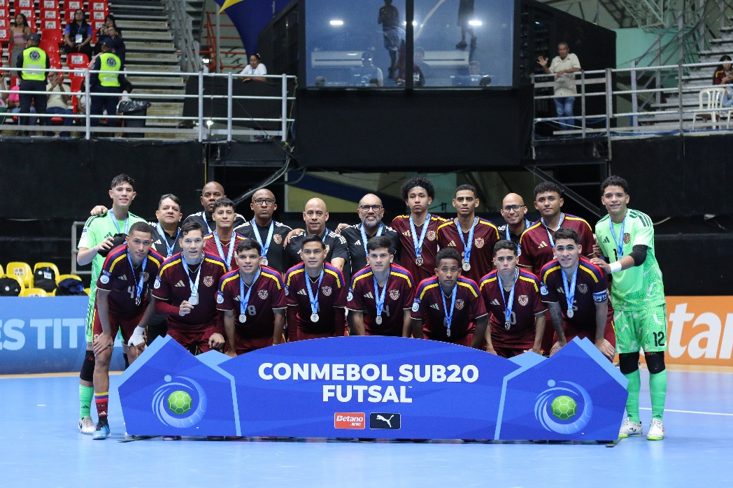 VINOTINTO CONQUISTÓ MEDALLA DE PLATA EN EL CONMEBOL SUB 20