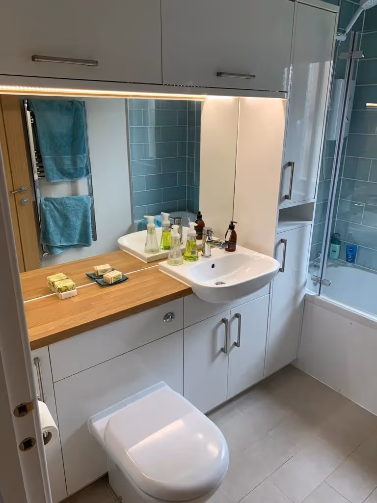 Bathroom with toilet