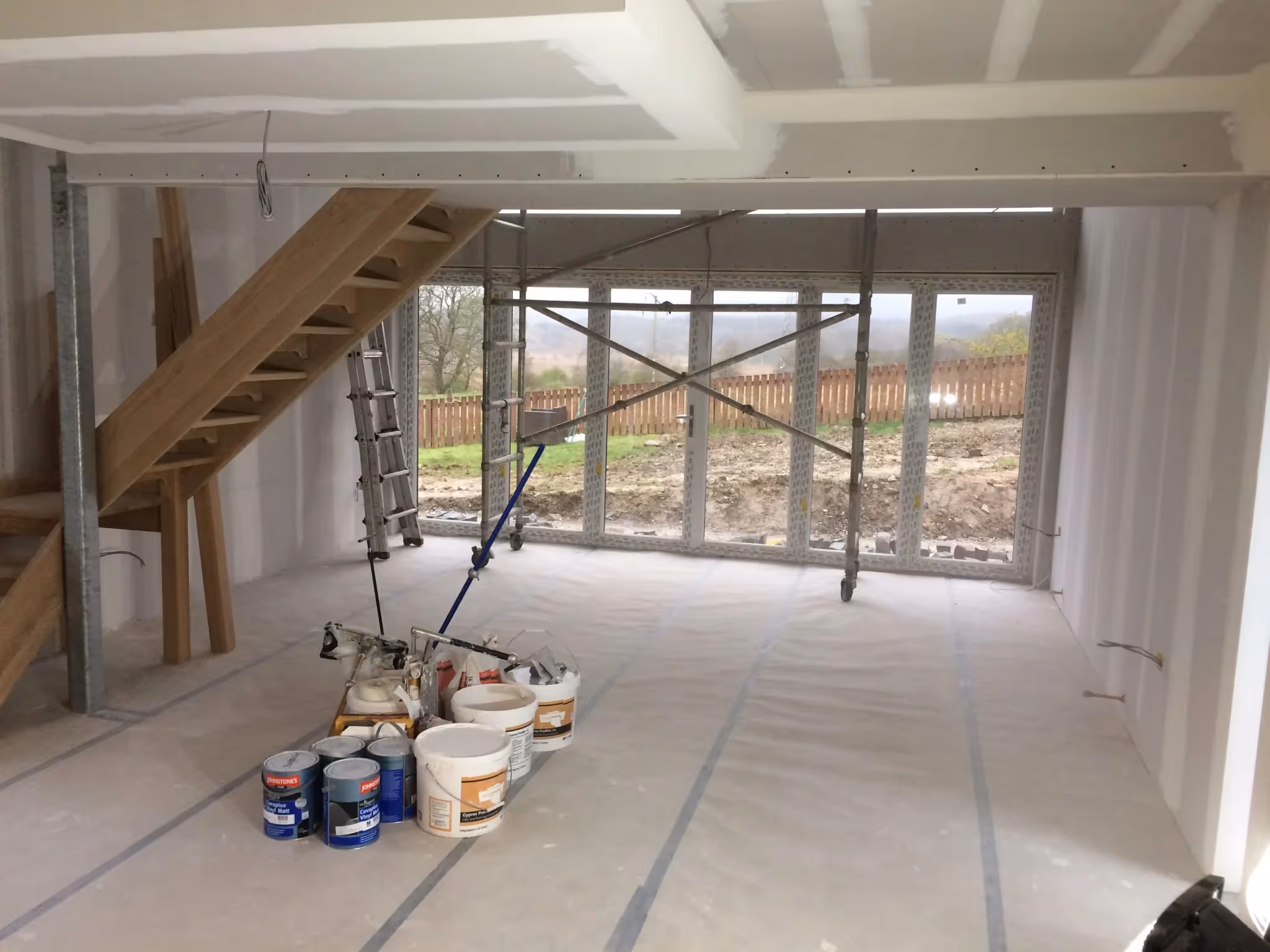 Room conversion with staircase