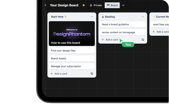Design Phantom design board
