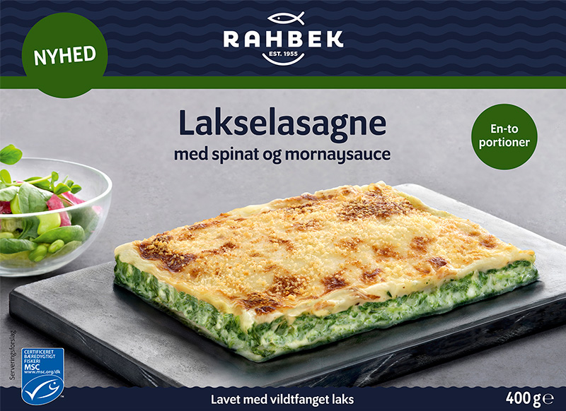 Lakselasagne