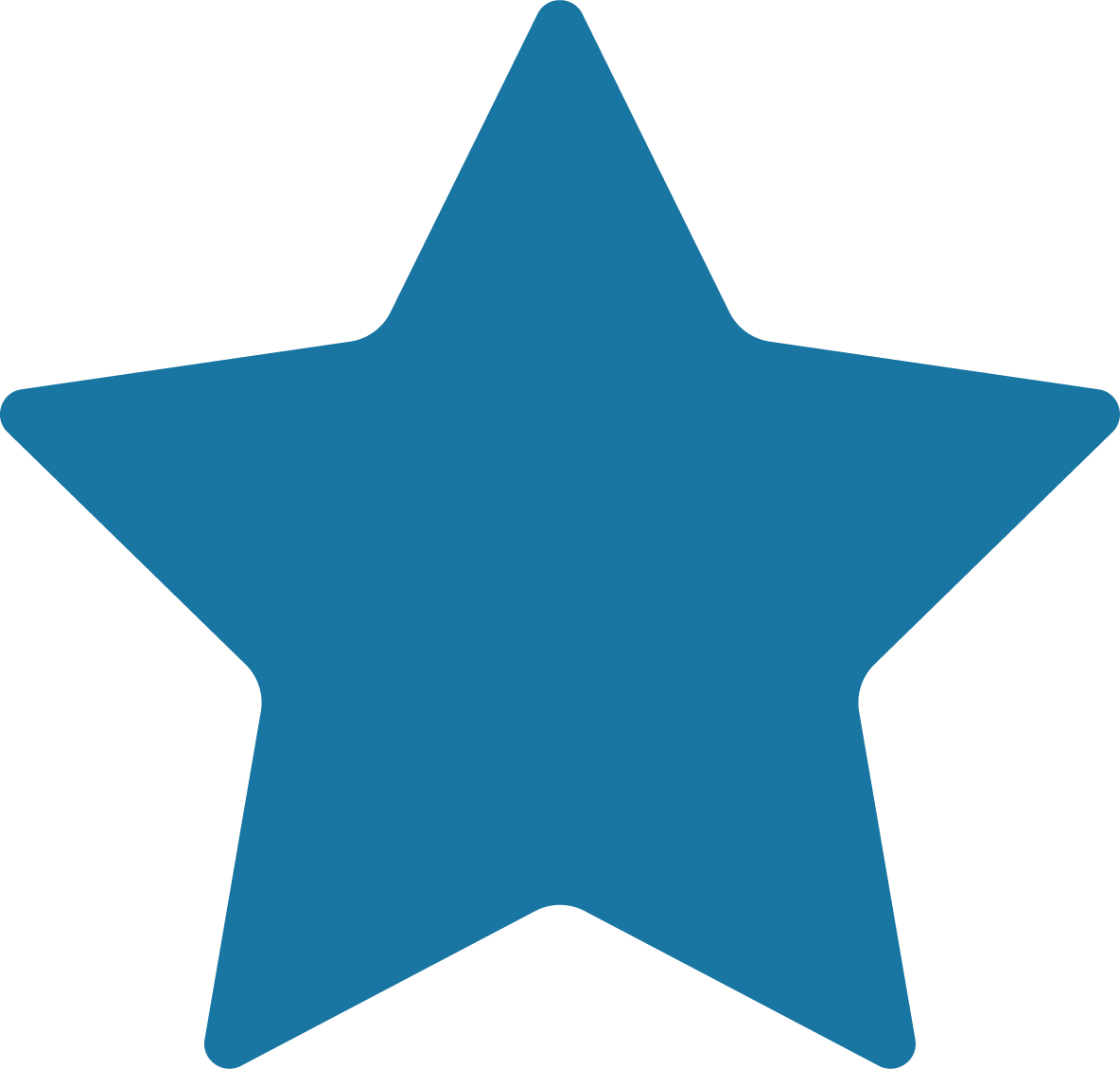 Blue star icon