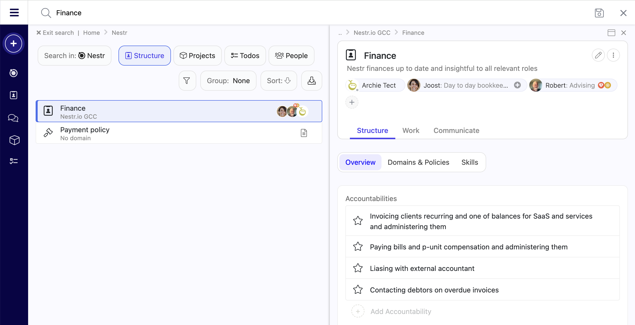 Find anything quickly using the search bar
