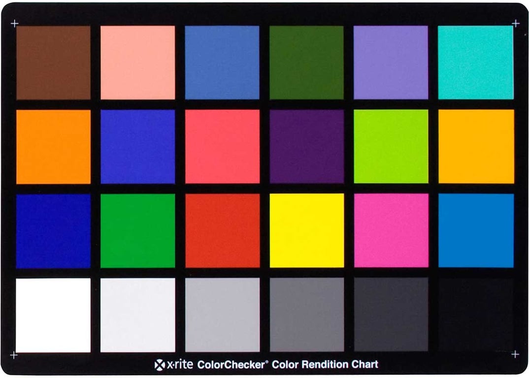 Image 4 - A colour chart, the ideal tool for colour correction