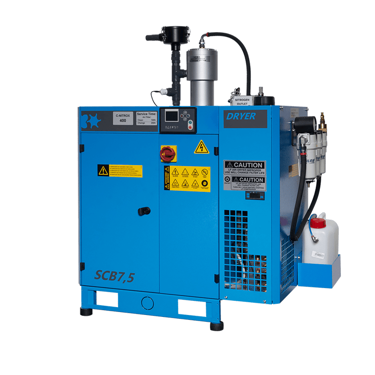 Nitrox compressors are popular in the recreational diving scene