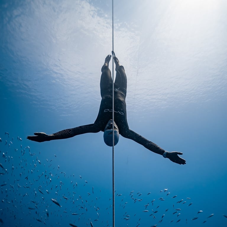 Kiwi William Trubridge is a six-time world freediving champion