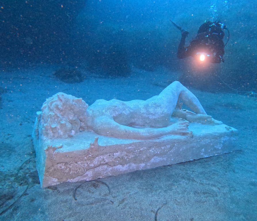 The Queen of the Corals resides underwater in Ustica, Italy