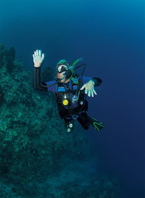 Take steps to prevent panic before getting in the water