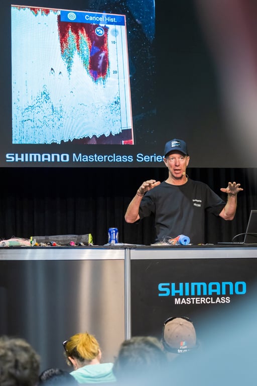 Hear some of Matt Watson's legendary fishing tales in his masterclasses