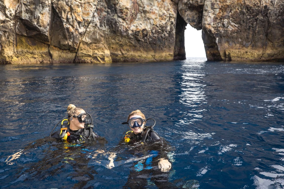 There are always risks with diving - but being hit by a boat shouldn't be one of them