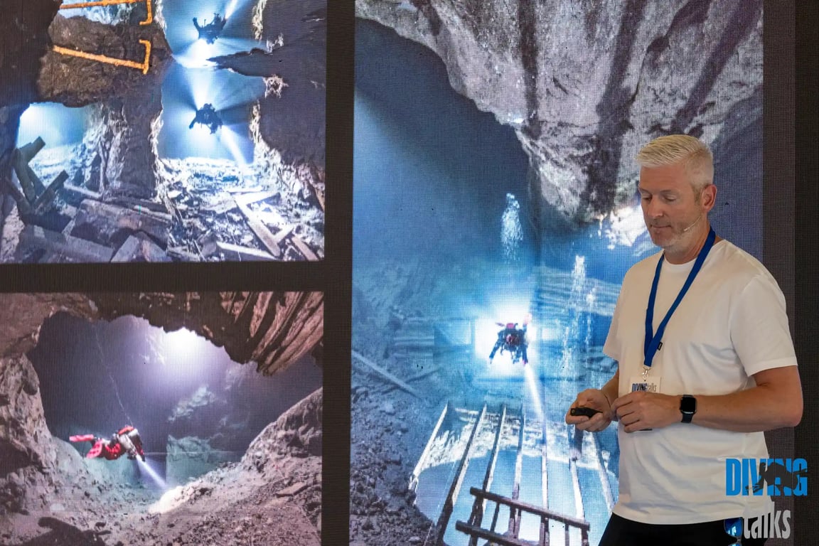 Hear about groundbreaking technology and dive experiences