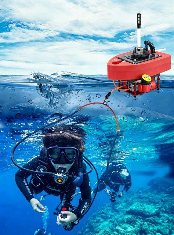 The Wolach used by Cao was found to be damaged, with no snorkel attached