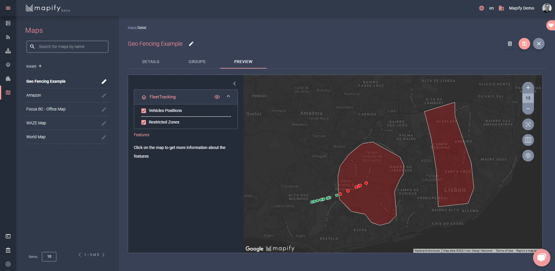 No code geofencing solution in five minutes with Mapify