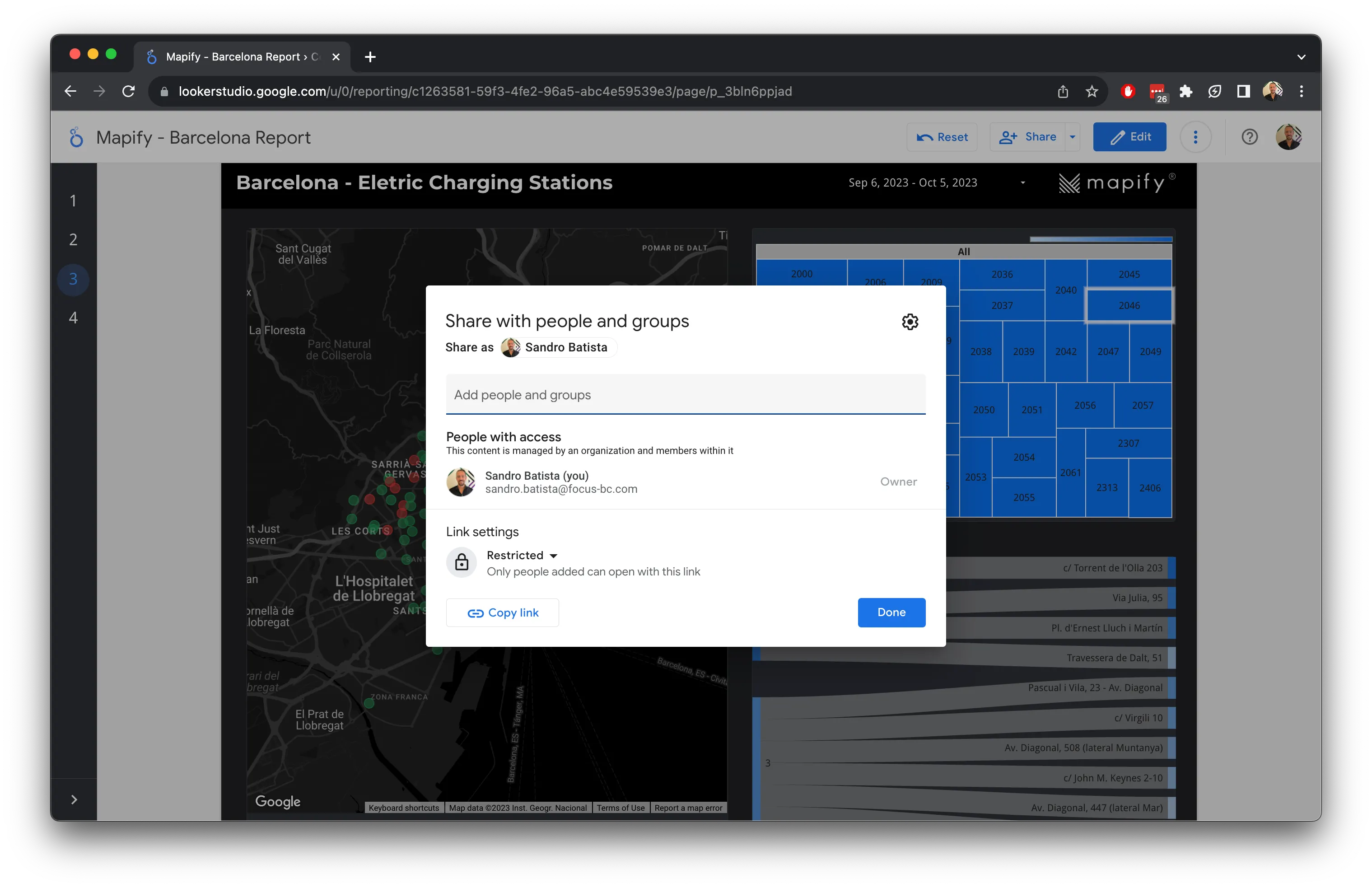 Easily share your Reports