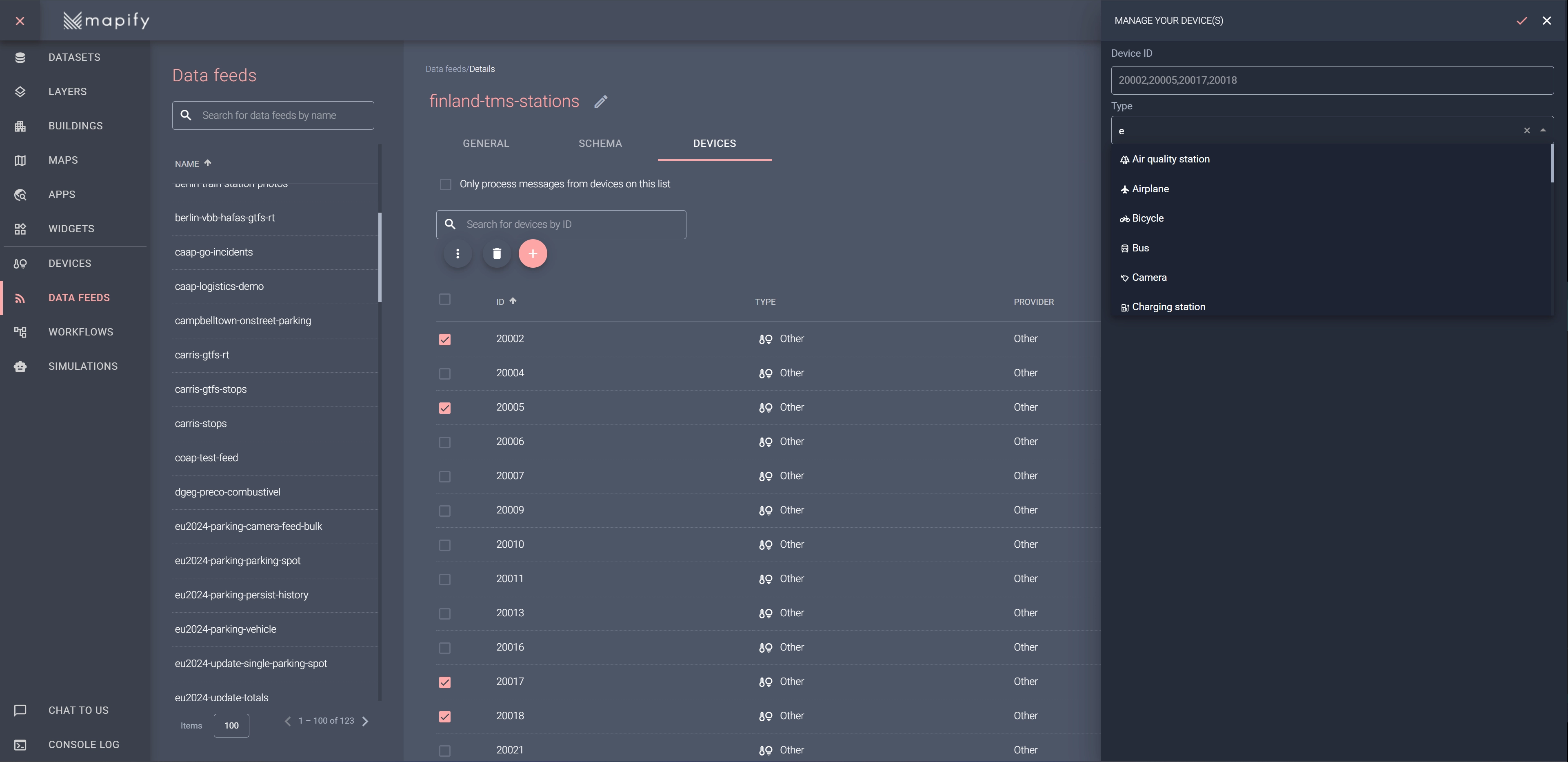 Manage your IoT devices