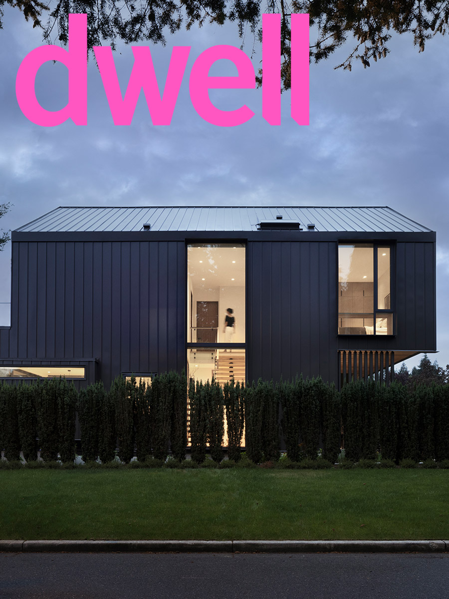 Cover of magazine featuring one of our projects "Feng House" on Dwell