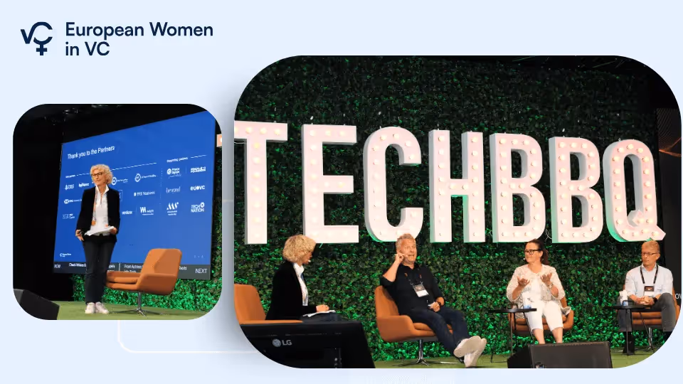 Launch of the third European Women In VC report at Tech BBQ