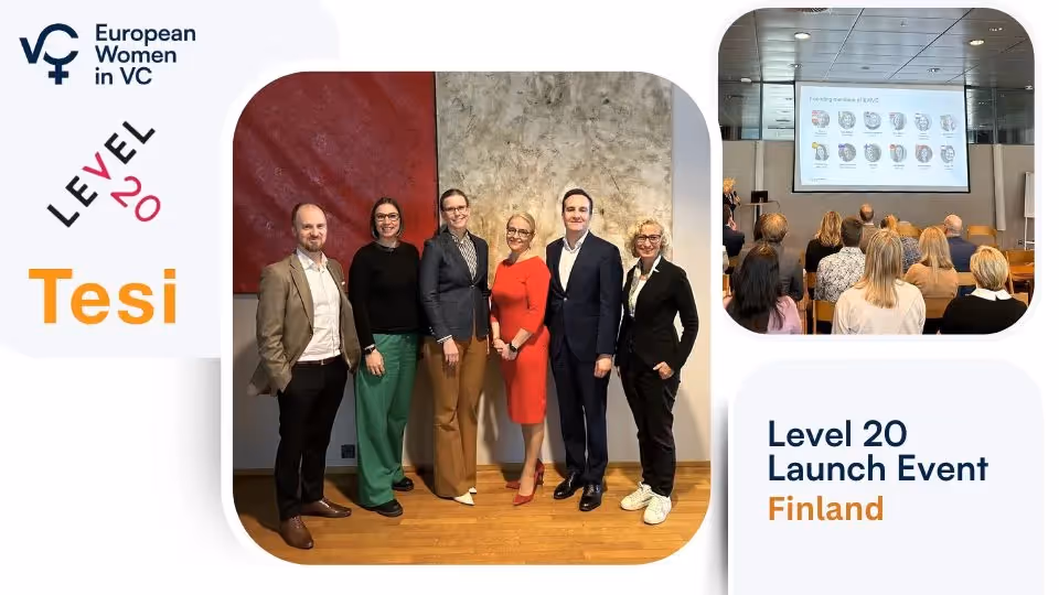 People at Test and Level 20 Finland event