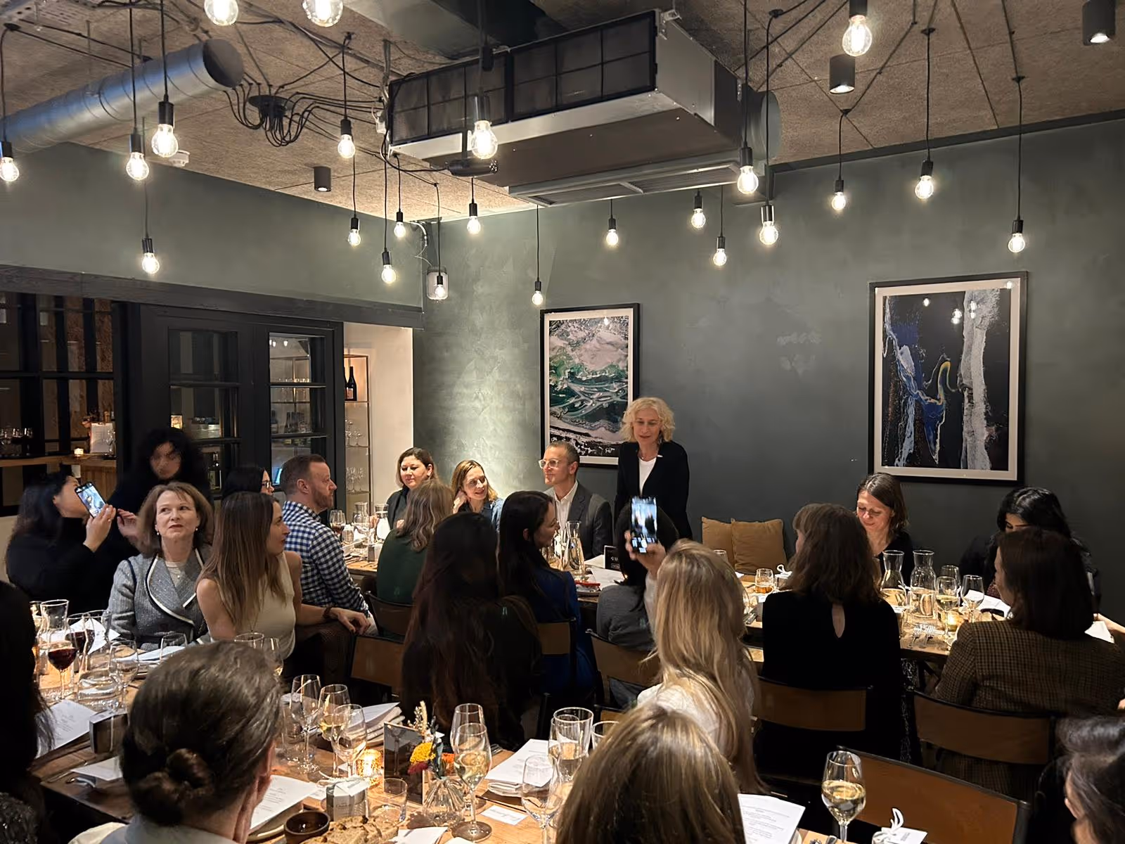 Empowering Equity: The Investor's Table, EWVC, European Women in VC dinner London