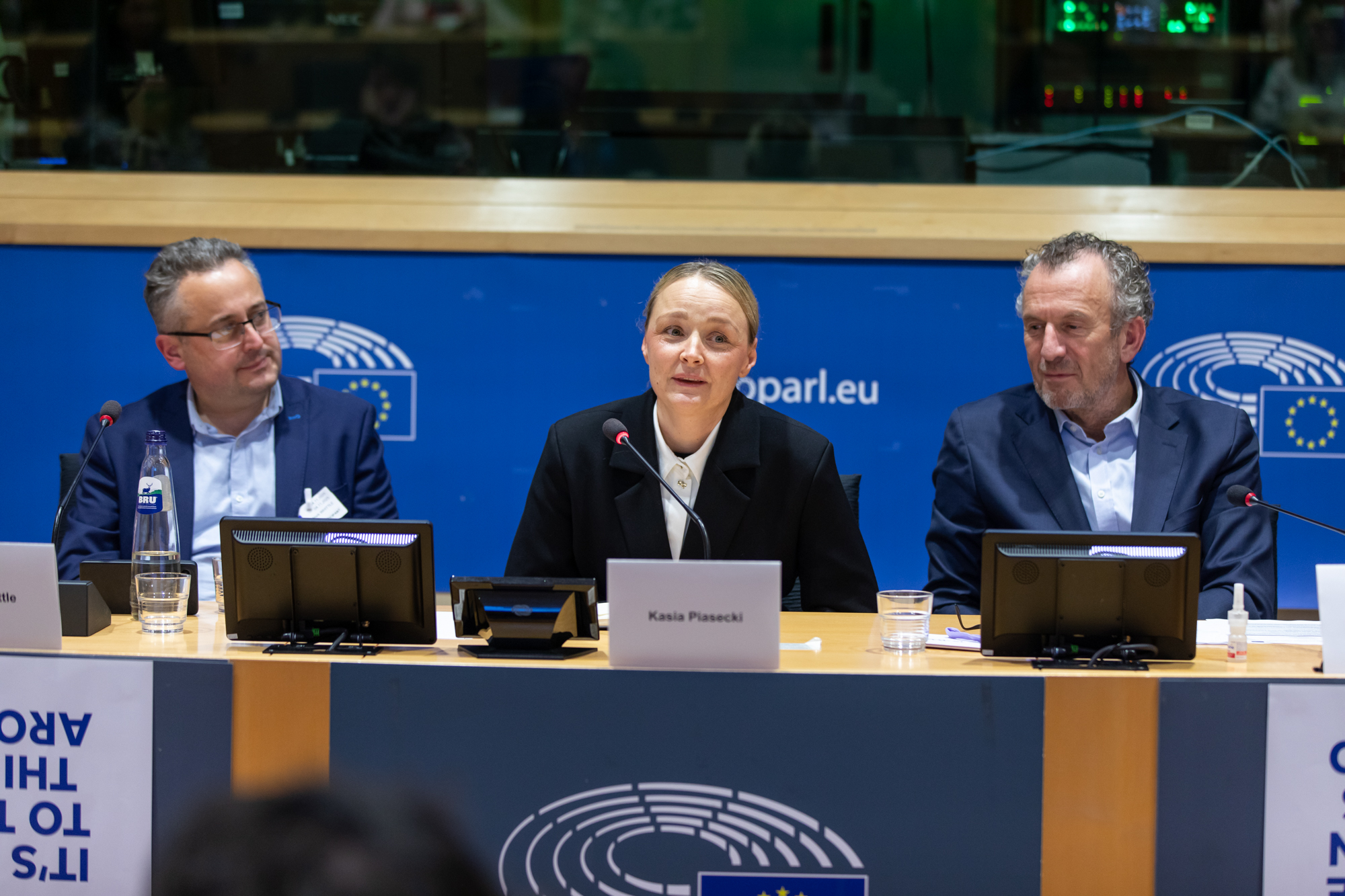 European Parliament, EISMEA, Gender Gap in Investments, EWVC, European Women in VC, Nov 4th, Report launch,Mark Whittle, Kasia Piasecki, Alain Heureux