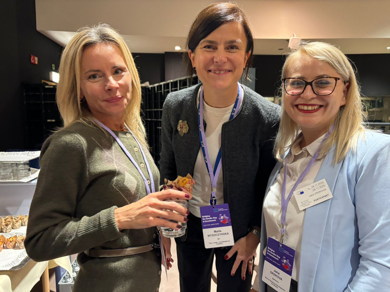 European Parliament, EISMEA, Gender Gap in Investments, EWVC, European Women in VC, Nov 4th, Report launch, Agnieszka Wojdyr, Marta Wysoczynka, Jana Drzkova