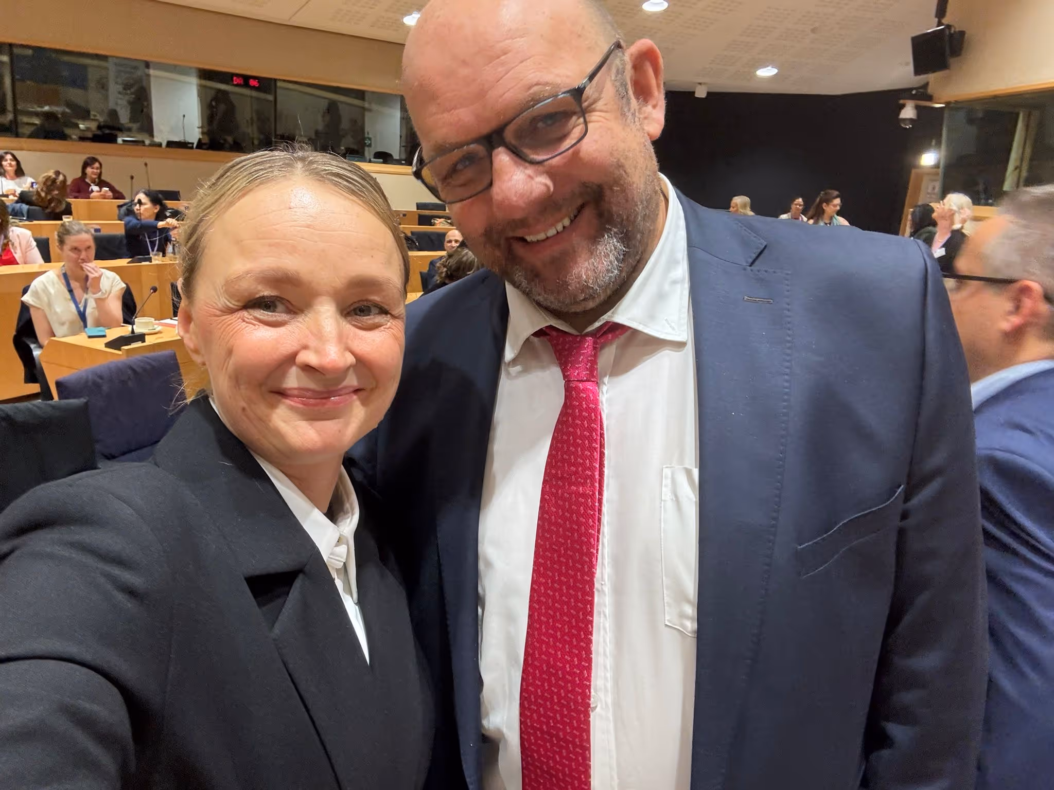 European Parliament, EISMEA, Gender Gap in Investments, EWVC, European Women in VC, Nov 4th, Report launch, Kasia Piasecki, Jean-David Malo