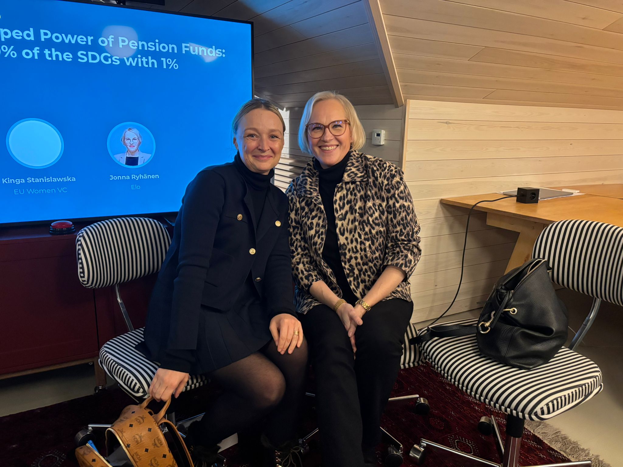 House of Impact, HOI in Helsinki during SLUSH organized by The Impact Office, TIO, European Women in VC, EWVC